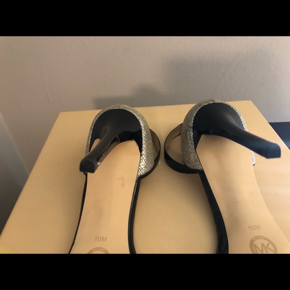 Michael by Michael Kors Silver Heels - Picture 6 of 6